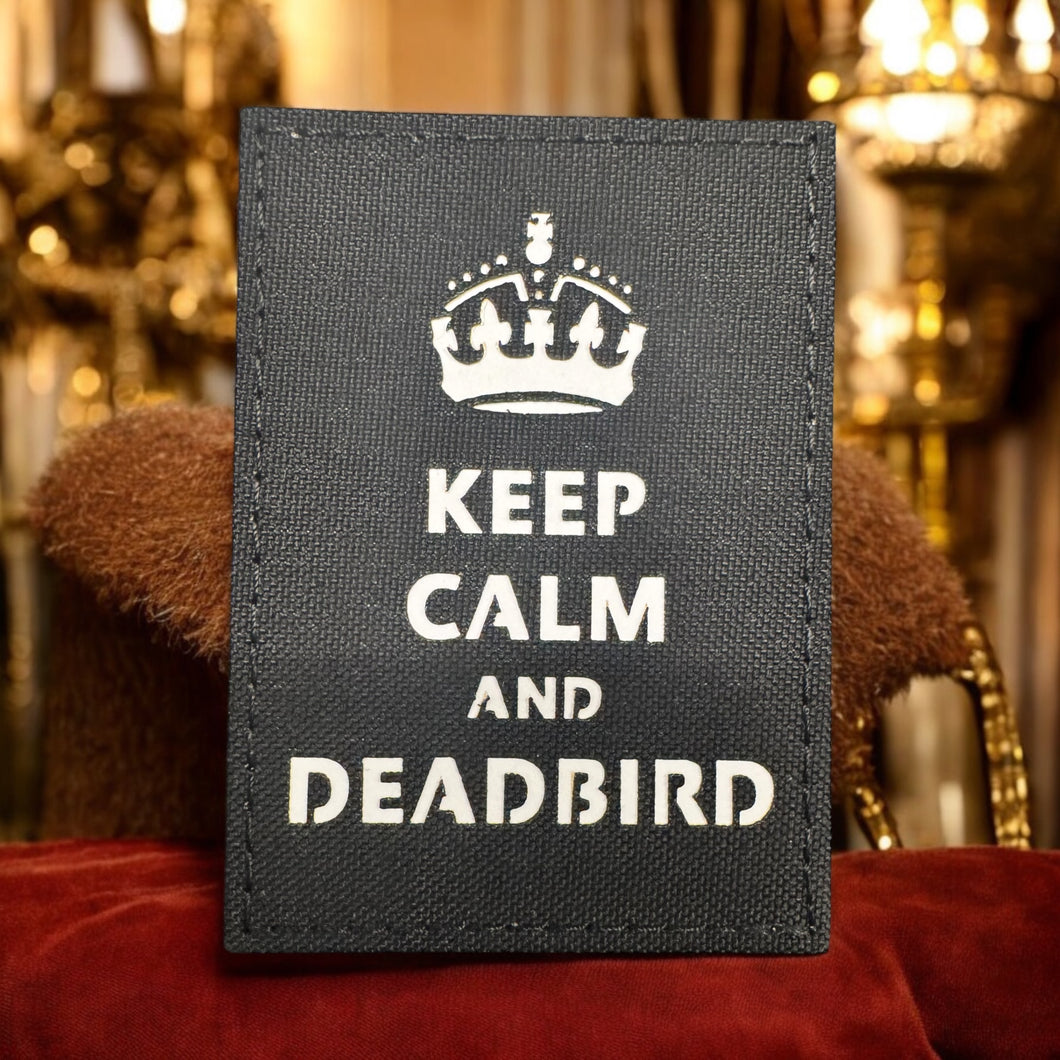 DBS Keep Calm - black