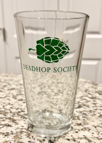 Deadhop Society pint glass