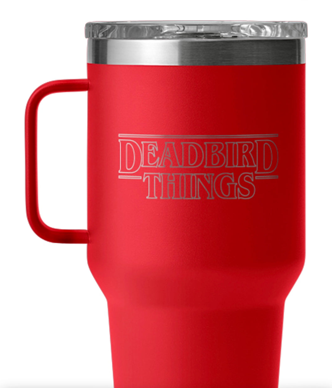 YETI Travel Mug 30 - Deadbird Things (red)